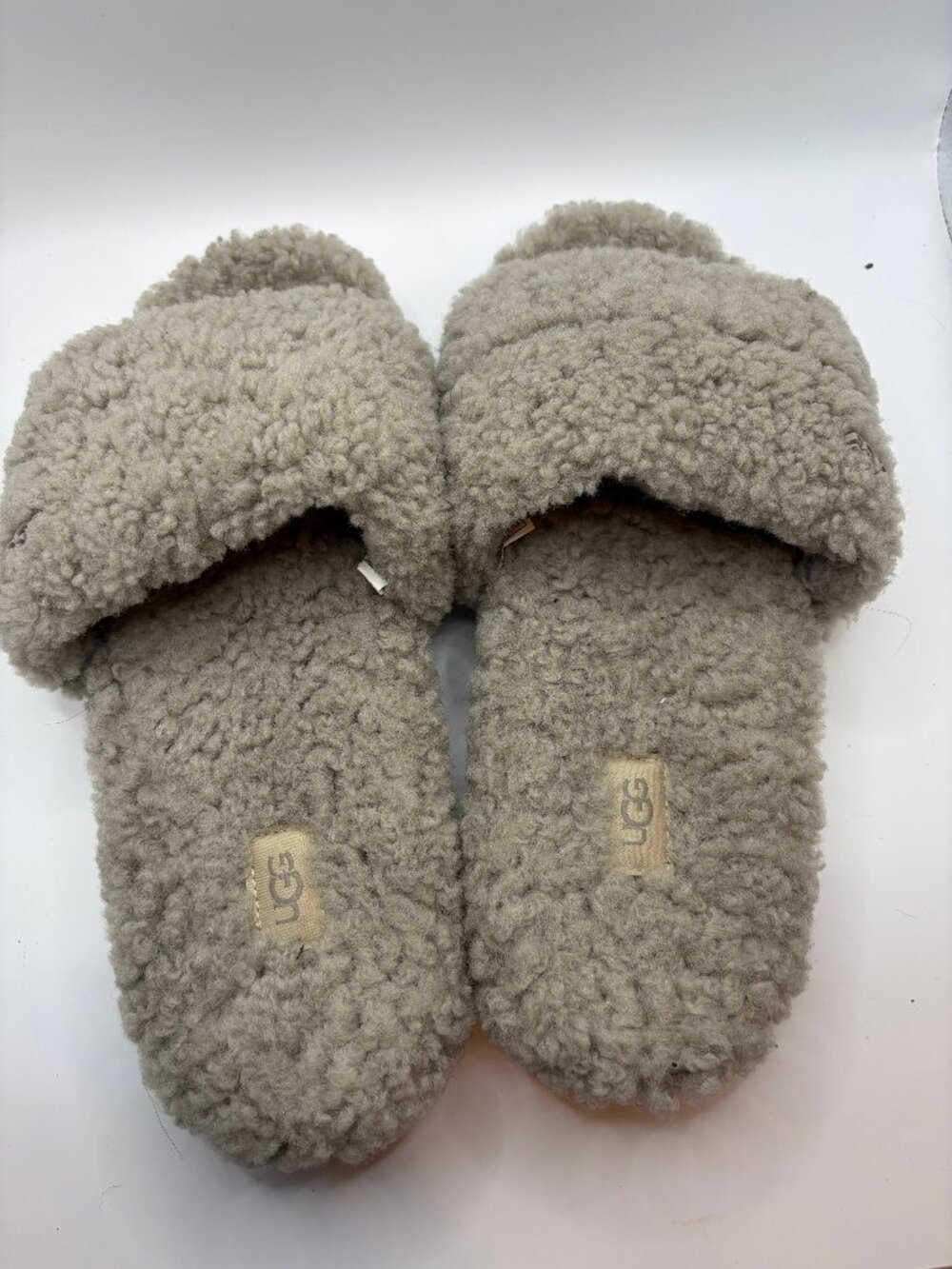 UGG Women’s Cozetta Curly Slide Slippers Size 9 Cozy Fuzzy Shearling